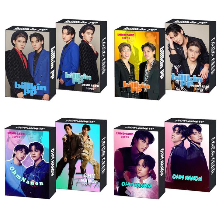 30PCS/Set Thailand Stars BKPP OHM NANON LOMO Cards High Quality Photo Album Photo Cards For Fans Collection Photocards Gift
