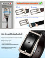 Pure Leather Belt For Men. 