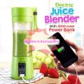Battery Operated Blender Mini Portable Juicer USB Rechargeable Mixer - 1 Piece. 