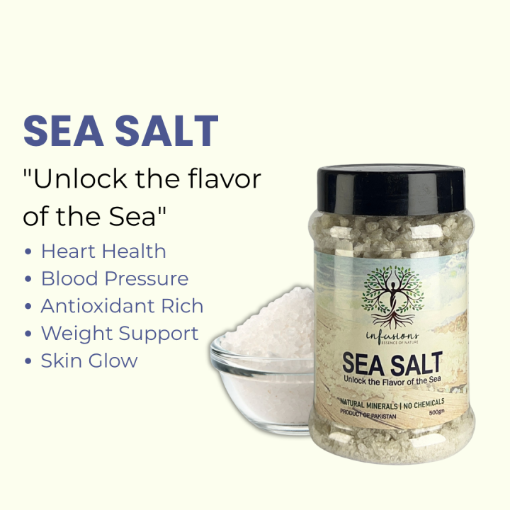 Sea Salt | Samndari Namak| 500Gms (Premuim Quality)