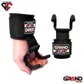 GRAND CHAMP Weight Lifting Hooks Heavy Duty PRO Lifting Wrist Straps Deadlift/Power Lifting Grips Weightlifting Gym Gloves Men & Women. 