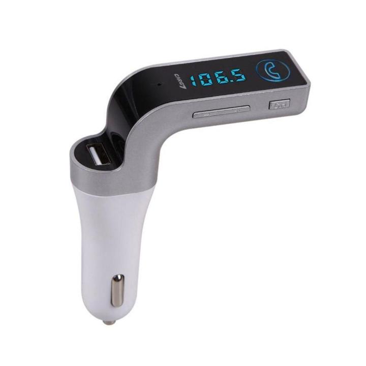 High Quality Bluetooth Car Handsfree FM Modulator - multicolour
