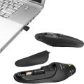 BeesClover USB Presenter Wireless 2.4 GHz Powerpoint Remote Control Pointer Red Presentation Remote Control For Computer Laptop. 