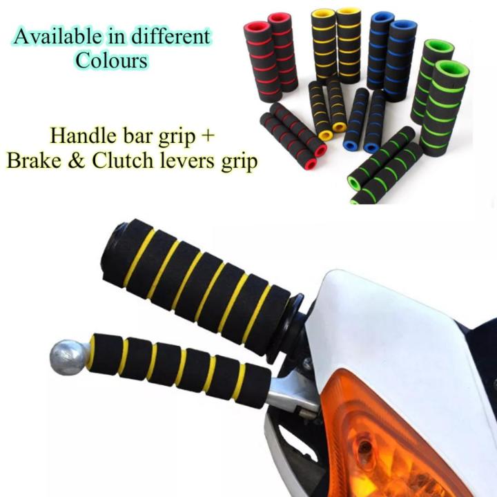 Soft foam handle grips for bike/Anti Slip foam sponge bike racing Motorcycle Bicycle handlebar grip
