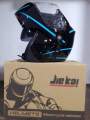 HELMET JIEKAI JK-111 BIKE HELMET - FLIPUP - DOT APPROVED - DUAL VISOR. 