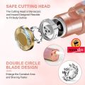 2 in 1 Electric Eyebrow Trimmer And Shaver Rechargeable Hair Remover For All Use In Pen Size Facial Beauty 2 IN 1 Rechargeable Electric Eyebrow Trimmer Epilator Facial Hair Removal. 