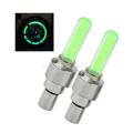 Car Accessories Tyre LED Light Universal Valve Stem LED Dust Cap Decoration Fluorescence Light Cover For Bike Bicycle Car Motorcycle Wheel Tire Light Lamp 1 Pair - Green. 