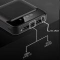 Wifi Router UPS Power Bank 9V/5V Mobile Charger with LED Display, Type-C & Android Compatible | Portable Power Bank for Router & Devices. 