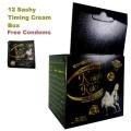Knight Rider Pack Of 12 Extra Timing Condoms Black. 