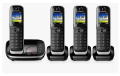 Panasonic KX-TGJ320EB Intercom plus PTCL Wireless landline Phone with Color Display Nuisance Call Blocker, Answering Machine,  Talking Caller ID, Stylish Design, Full Duple Speakers, and Free 08 Rechargeable Cells. 