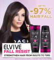 LOreal Paris Elvive Fall Resist Shampoo 175 ml - For Hairfall, Provides triple anti-hair fall action by nourishing the hair roots. 