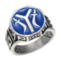 Valily the 24 Oghuz tribes Ring Stainless Steel Men Ring Ottomans Seal Kayi Ertugrul Male Cool Rings Jewelry Anillo Hombre. 