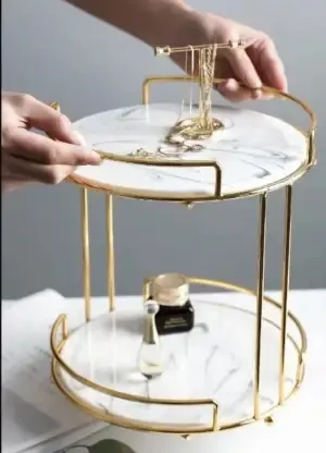 Cake Stand Creative Cake Stand 2-Tier Cupcake Stand Dessert Display Plate Serving tray