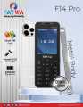 Faywa F14 Pro - Stylish & Metal Body Design - 4 Sims - PTA Approved - 2.4 Inch HD Display - 2200mAH Battery - Powerful Torch with Slider Key - 2000 Contact Save Memory - Auto call recording - Audio & Video player - Wireless FM Radio. 