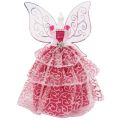 Fashion Doll Clothes Fairy Dress For BJD Barbies Gauze Skirt Elf Butterfly Wing Skirt Magic Stick For Doll Clothing Accessories. 