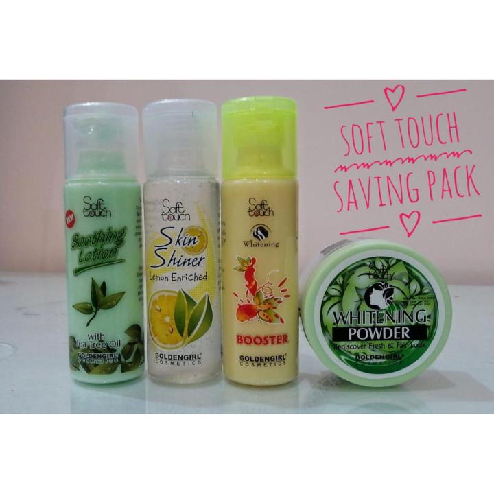Pack of 4 Soft Touch Face Polish Kit 120 ml