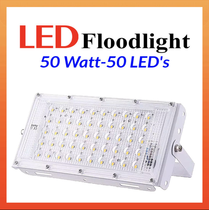 50W \ AC 220V LED Waterproof Flood Light for Pathway Lawn Landscape Garden Backyard Hotel Outdoor Garden Security Original Floodlight | 50 Watt AC 220V Flood Light  | 50Watt Led Flood Light