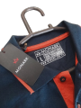 Monark T-Shirt, blue plain shirt Monark logo printed, Polo Shirt. 