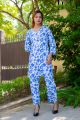 Hooriya's New Trendy Fusion Fashion Dress By Hooriya's New Stylish Poly Cotton Best Quality 2 Piece Kurti & Trouser Set For Ladies And Girls By Hooriya's. 