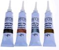 Set Of 4 Silk Painting Water Based Gutta 20 ml Tubes - Black, Silver, Gold & Copper. 