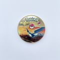 New Pokemon Anime Gold Plated Gold Coin Game Commemorative Coin Pikachu Gold Coin Game Collection Pokemon Cards Christmas. 