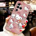 For ZTE Axon 30 Ultra 5G Back Cover Case Fashion Cute kitty Soft Silicone Shockproof Camera Lens Protector Phone Cases. 