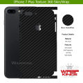 iPhone 7 Plus Carbon Fiber 360 Matte Skin with Camera Protection. 