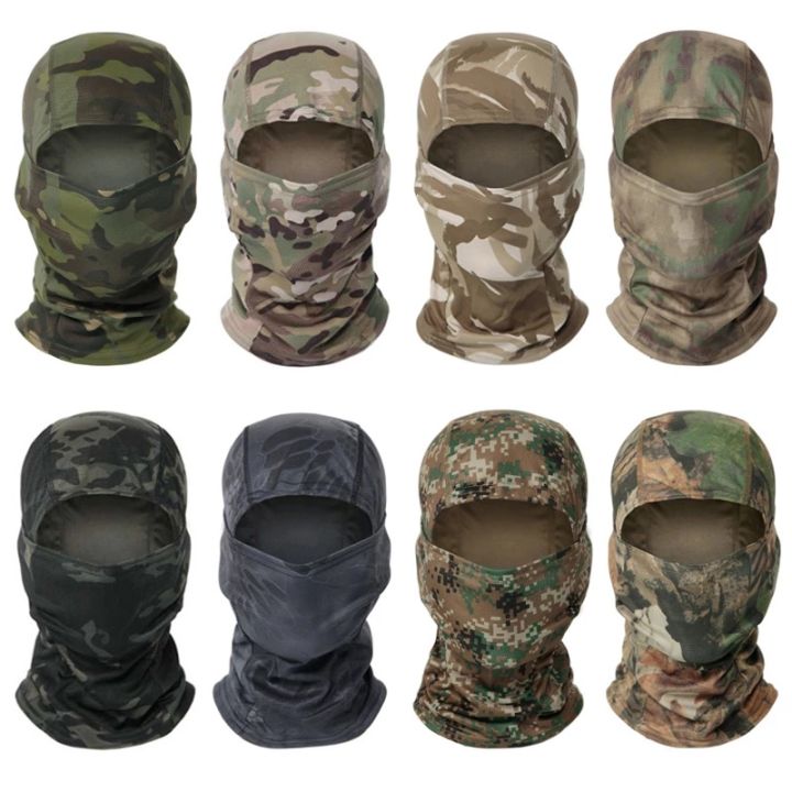 Camouflage Balaclava Full Face Mask Wargame CP Military Hat Hunting Bicycle Cycling Army Neck Gaiter
