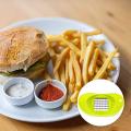 Heavy Duty Plastic Potato Slicer Cutter- Finger Chips Cutter French Fries Cuter. 