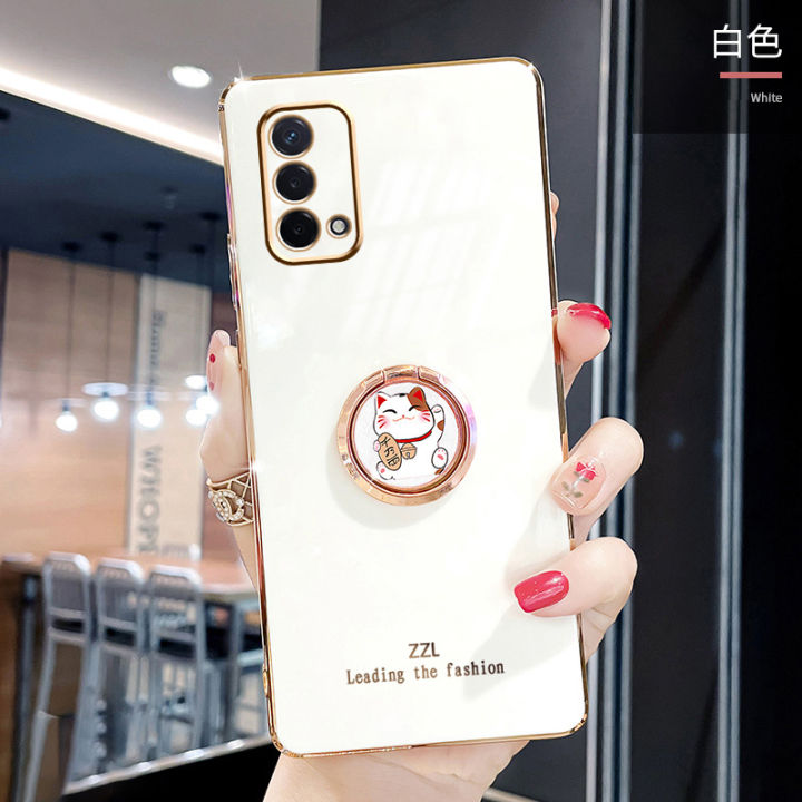 For%20OPPO%20A95%20Cover%20+%20Ring%20Holder%20Stand%20Shiny%20Plating%20Square%20Bumper%20Phone%20Case%20Lens%20Protection%20Soft%20Silicone%20Shockproof%20Protective%20Back%20Cover%20-%20Image%204