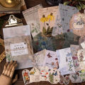 27PCS A Brief History of Art Series Basic Material Paper Set Vintage Stickers Craft Journal Planner Diary DIY Scrapbooking Sticker. 