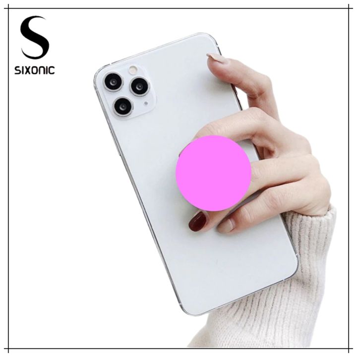 Finger Ring Pop Grip Phone Holder Sixonic Universal Pop Socket For Mobile Tablet Pop Socket Mobile