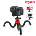 Energy - ENRG Flexible Tripod UFO Stand For Portable Camera, Vlog Mobile Phone iPhone_with Smartphone Mount, DSLR. 