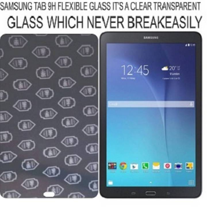 SAMSUNG TAB A T580/585 10.1 INCH FRONT 9H FLEXIBLE GLASS ITS CLEAR QUALITY ANTISHOCK