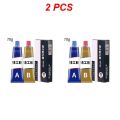 Epoxy Resin AB Glue Strong Adhesive Multifunctional For Repair Ceramics Metal Plastic Wood Metal Cast Iron Crackle Welding Glue. 