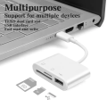 3 In1 USB Type-C /Micro-USB USB 2.0/3.0 Memory Card Reader Writer OTG Adapter SD TF Super Speed - Global Gadgets. 