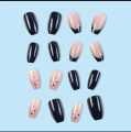 20pcs With Glue False nails artificial press on nails, nails for girls and 1 cuticle pusher free. 