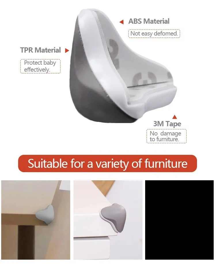 Kiddie Guard Baby Safety Edge And Corner Guard Children Protective Corner Guard Pack Of 4