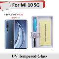 Xiaomi Mi 10 5G UV Tempered Glass Screen Protector Full Curved Protector Nano Liquid For Xiaomi 10 5G. 