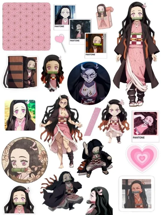 Demon%20slyer%20stickers%20,%20Anime%20Stickers,%20Japanese%20stickers,%20nezuko%20%20sticker%20-%20Image%204
