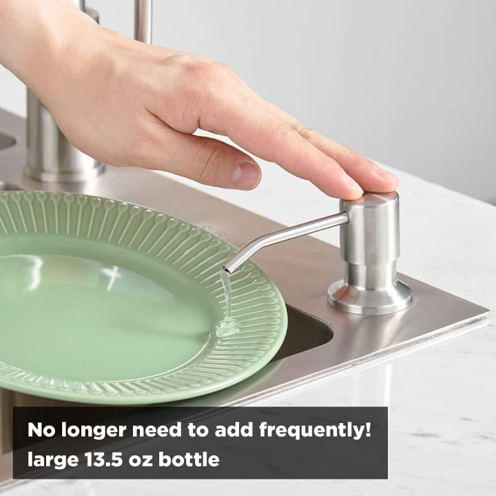 Soap Dispenser For Kitchen Sink Built in sink soap dispenser sabun dani