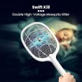 New Rechargeable mosquito racket, Original Yes'o Company, 2 in 1 UV light Insect Killer Racket & Lamp with stand, ,  Advanced bug zapper, Heavy duty fly swatter. 
