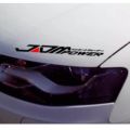 JDM Power BLACK Color Sticker For Car Bonnet Bumper Universal Pvc Vinyl Cut Sticker. 