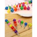 4 pieces Fun Face Emoticon Stacking Pencils-good qualityqualitys. 