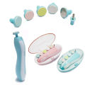 [ Y.M Traders ]6 in 1 Baby Nail Trimmer Portable Electric Baby Manicure Pedicure Nail Clippers Infant Newborn Baby Nail Cutter. 