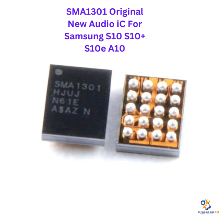 SMA1301 Original Audio IC for Samsung S10, S10+, S10e, A10 - Genuine Replacement Part"