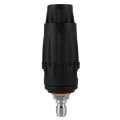 2X Adjustable Pressure Washer Nozzle Tips, Variable Spray Pattern, 1/4 Inch Quick Connect Plug, 3000 PSI. 