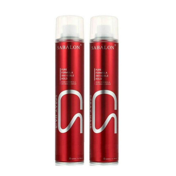 Original Sabalon Hair Spray Long Lasting For Men & Women Original, Multipurpose Hair Spray - 420ml