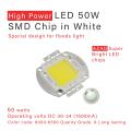 50 Watt SMD LED CHIP White High Power Long Lasting- Grade A. 