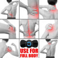 Rechargeable EMS Mini Body Massager Portable and Rechargeable Microcurrent Mini Pain Relief Neck Massager. 